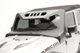 Fab Fours JK3020-1 ViCowl; Combines Roof Visor And Cowl; 2 Stage Matte Black Powdercoat; - Truck Part Superstore