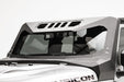 Fab Fours JK3020-1 ViCowl; Combines Roof Visor And Cowl; 2 Stage Matte Black Powdercoat; - Truck Part Superstore
