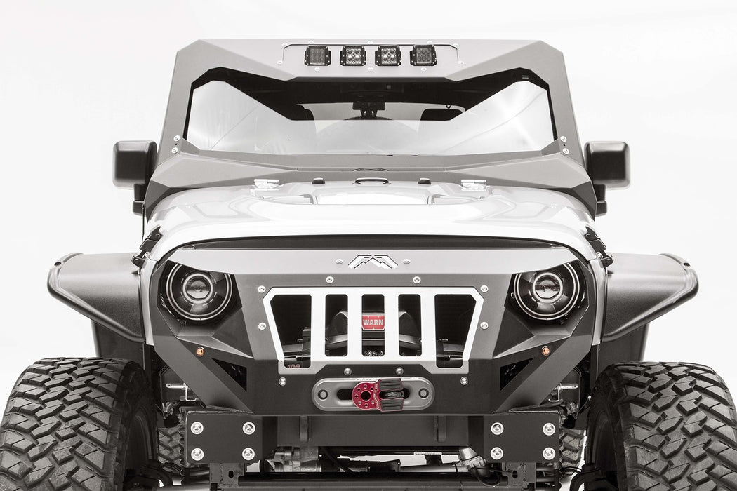 Fab Fours JK3021-B ViCowl Light Insert; 4 Light Insert; Bare; For use w/ViCowl; - Truck Part Superstore
