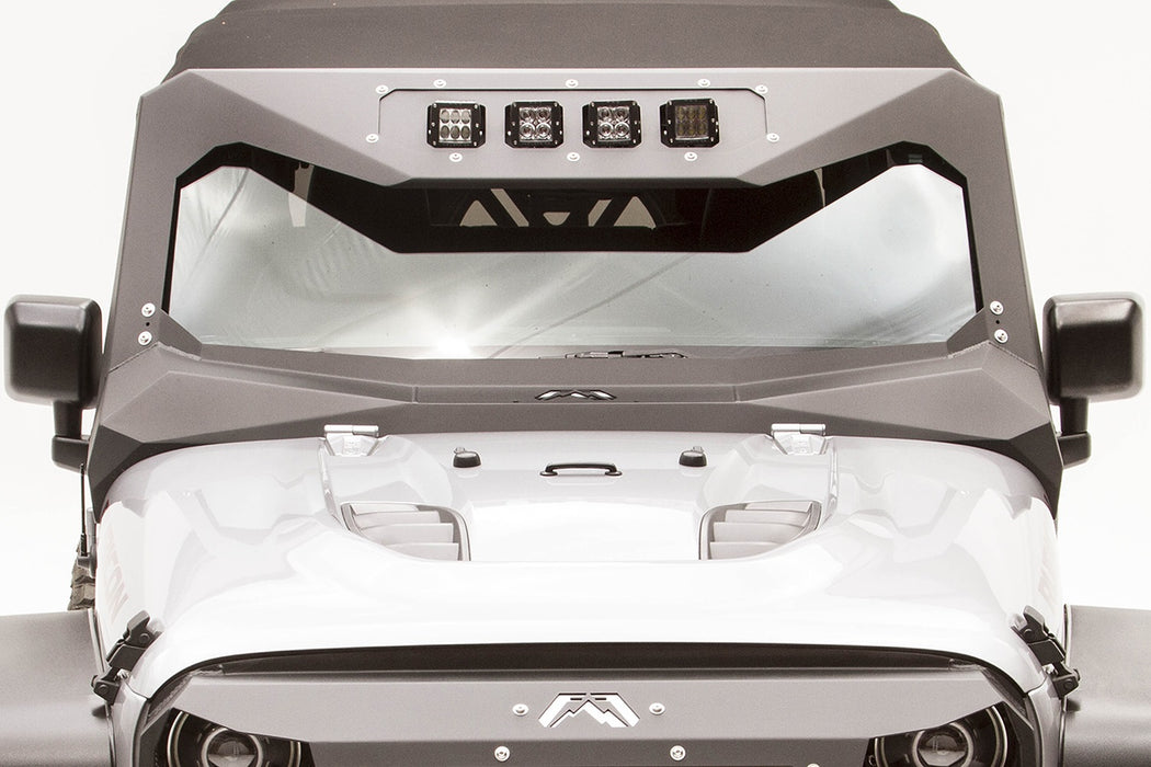 Fab Fours JK3021-B ViCowl Light Insert; 4 Light Insert; Bare; For use w/ViCowl; - Truck Part Superstore
