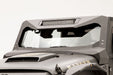 Fab Fours JK3022-1 Light Bar Insert Mount; Powder-Coated; Front Vi-Cowl 20 in.; - Truck Part Superstore