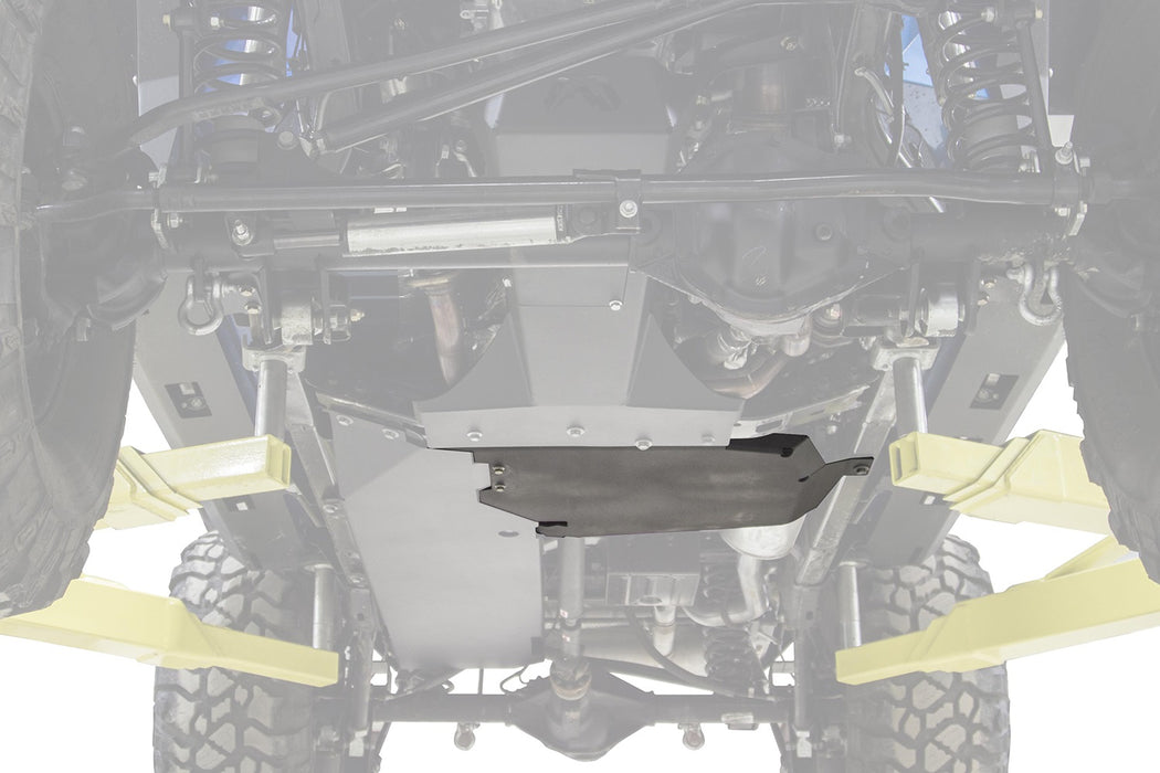 Fab Fours JK3031-B Transfer Case Skid Plate; Uncoated/Paintable; [AWSL]; - Truck Part Superstore