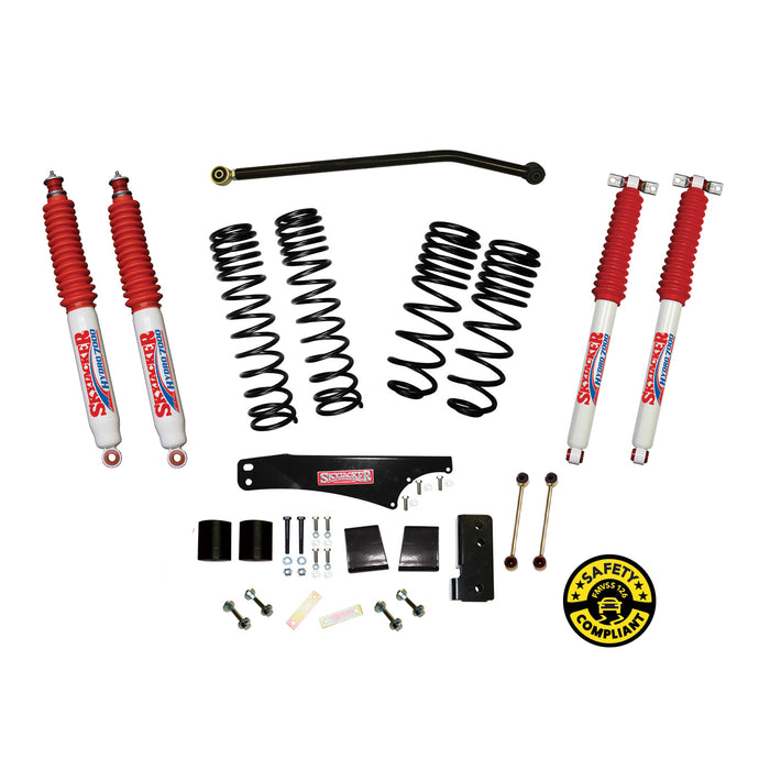 Skyjacker JK35BPHLT 3.5-4 Inch Dual Rate Long Travel Suspension Lift Kit 2 Door Hydro Shocks Skyjacker - Truck Part Superstore