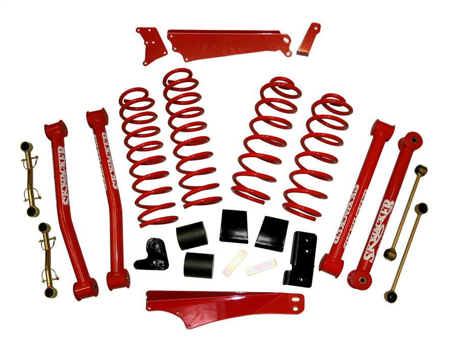 Skyjacker JK401KCR 4in. KIT 07-09 JEEP JK/RED - Truck Part Superstore