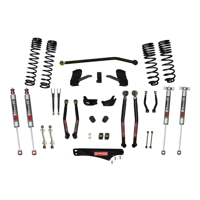 Skyjacker JK40LKLT-SX-M 4 Inch Dual Rate Long Travel Long Arm Suspension Lift Kit/M95 Monotube Shocks - Truck Part Superstore