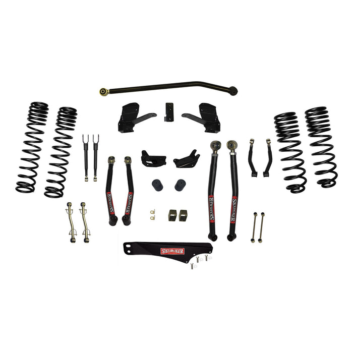 Skyjacker JK40LKLT-SX 4 Inch Dual Rate Long Travel Long Arm Suspension Lift Kit - Truck Part Superstore