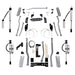 Rubicon Express JK4343MR 3.5 Inch Extreme-Duty Long Arm Lift Kit Front 4-Link and Rear 3-Link with Monotube Reservoir Shocks 07-18 Jeep JK 4 Door Rubicon Express - Truck Part Superstore