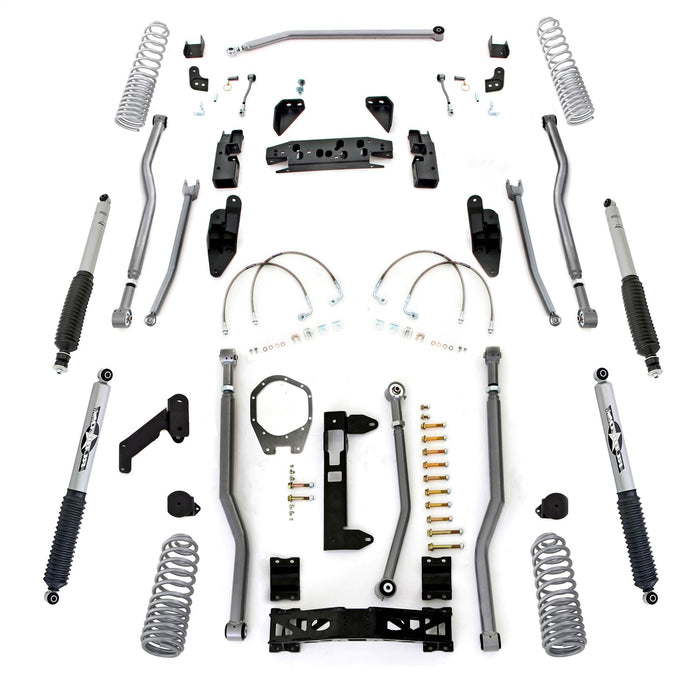 Rubicon Express JK4343PM 3.5 Inch Progressive Coil Extreme Duty Long Arm Lift Kit with Monotube Shocks Rubicon Express - Truck Part Superstore