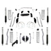 Rubicon Express JK4343M 3.5 Inch JK Lift Kit Extreme Duty Long Arm System 4 Link Front 3 Link Rear W/Shocks 07-18 Jeep Wrangler JKU 4 Dr Rubicon Express - Truck Part Superstore