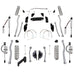 Rubicon Express JK4423MR 3.5 Inch Extreme-Duty Long Arm Lift Kit with Monotube Reservoir Shocks 07-18 Jeep JK 2 Door Rubicon Express - Truck Part Superstore