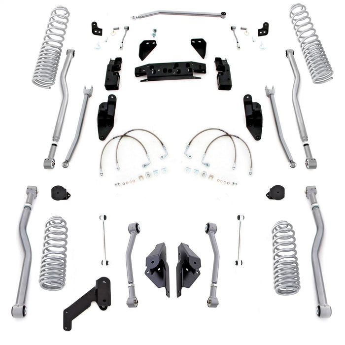 Rubicon Express JK4423P 3.5 Inch Extreme Duty 4-Link Long Arm Progressive Coil System Jeep JK 2 Door Rubicon Express - Truck Part Superstore