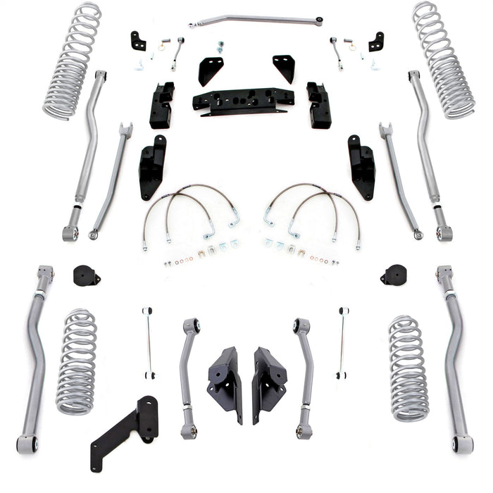 Rubicon Express JK4443P Extreme Duty 4-Link Long Arm System - Truck Part Superstore