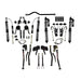 Skyjacker JK44LLSK-SX LeDuc Series Coil Over Kit 07-18 Wrangler JK Long Arm 3.5 To 4.5 Inch Lift Skyjacker - Truck Part Superstore