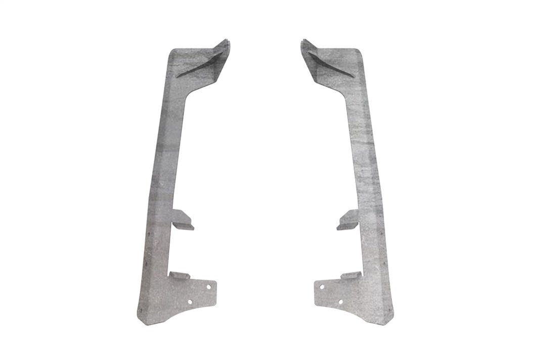 Road Armor JK50D2 Defender Light Bar Mounts; For 50 in. Light Bar; 2 Lower Mounts; Raw Steel; - Truck Part Superstore