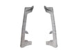 Road Armor JK50D2 Defender Light Bar Mounts; For 50 in. Light Bar; 2 Lower Mounts; Raw Steel; - Truck Part Superstore