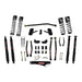 Skyjacker JK60LKLT-SX-B 6 Inch Dual Rate Long Travel Long Arm Suspension Lift Kit/Black MAX Shocks - Truck Part Superstore