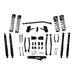 Skyjacker JK70LKLT-SX-B 7 Inch Dual Rate Long Travel Long Arm Suspension Lift Kit/Black MAX Shocks - Truck Part Superstore