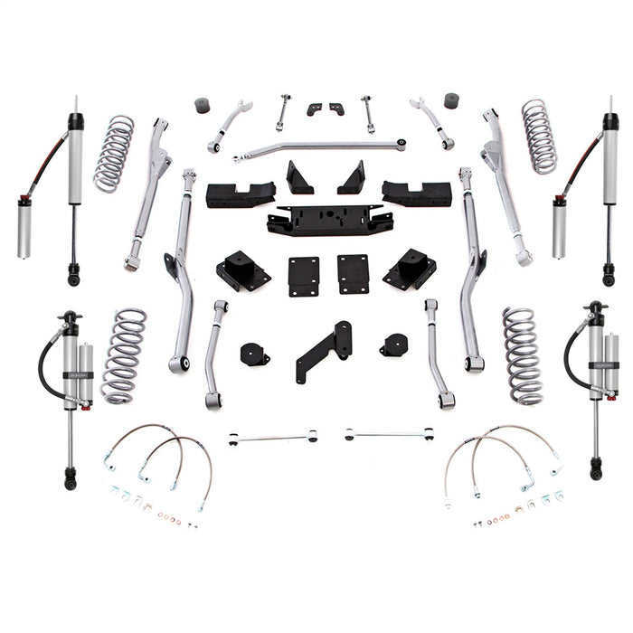 Rubicon Express JKRR23MR 3.5 Inch Long Arm Lift Kit with Monotube Reservoir Shocks  07-18 Jeep Wrangler JK 2 Door Rubicon Express - Truck Part Superstore
