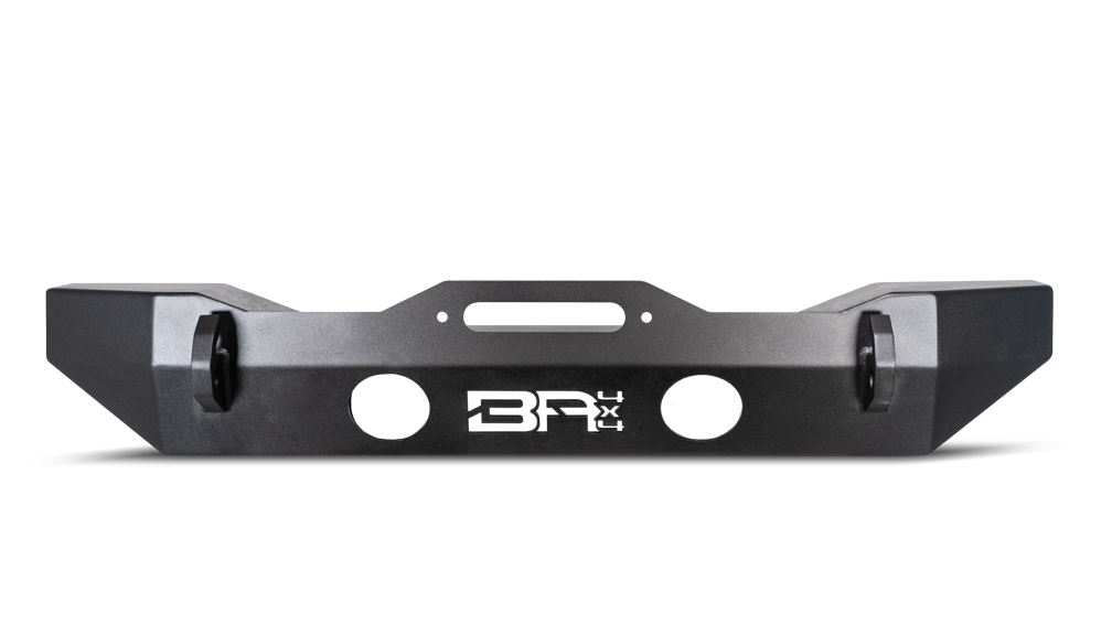 Body Armor 4x4 JL-19532 2018-2021 JEEP WRANGLER JL/ GLADIATOR JT MID-STUBBY FRONT BUMPER - Truck Part Superstore