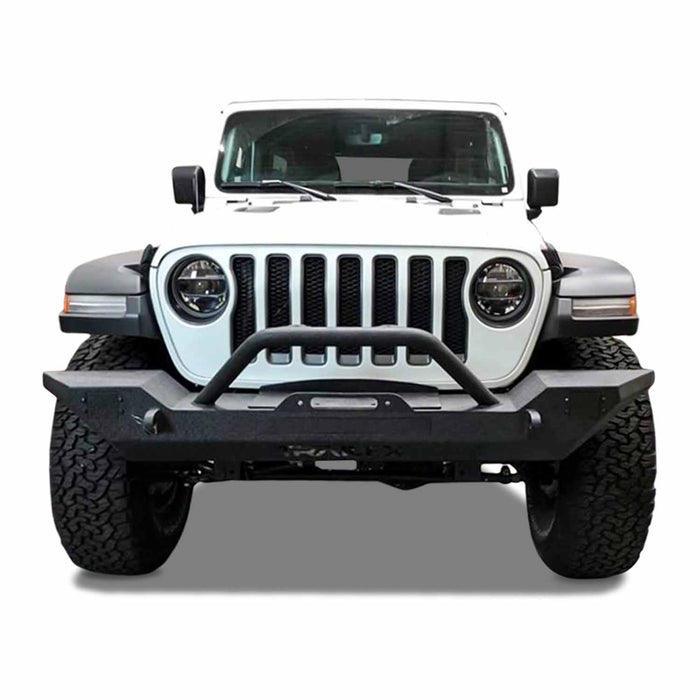 TrailFX JL01T One Piece Design Direct-Fit Mounting Hardware Included With Bull Bar With WIn Mo - Truck Part Superstore