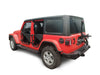 TrailFX JL04FD Tubular Full Door; Textured Powder Coated; Black; Steel; Set Of 2 - Truck Part Superstore