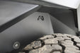 Fab Fours JL1008-1 Inner Fender; 2 Stage Black Powder Coat; Rear; For PN[JL2001-B]; - Truck Part Superstore
