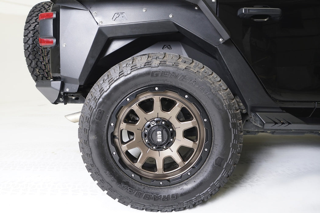 Fab Fours JL1008-B Inner Fender; Bare Steel; Rear; For PN[JL2001-B]; - Truck Part Superstore