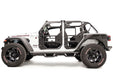 Fab Fours JL1031-B Full Tube Doors; Rear Door; Bare; - Truck Part Superstore