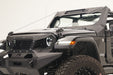 Fab Fours JL1060-B ViCowl Limb Riser; 3/16 In. Steel Construction; Bare; - Truck Part Superstore