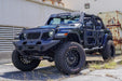 Fab Fours JL1060-1 ViCowl Limb Riser; 3/16 In. Steel Construction; 2 Stage Matte Black Powder Coat; - Truck Part Superstore