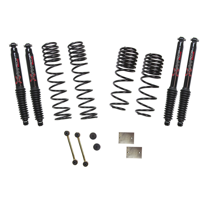 Skyjacker JL15RBPBLTD Jeep JL Diesel 1.5 Inch Dual Rate Long Travel Suspension Lift W/Black MAX Shocks 2020 Wrangler JL Rubicon Skyjacker - Truck Part Superstore