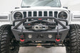 Fab Fours JL18-B4752-1 Stubby Bumper; w/Pre-Runner Guard; 2 Stage Matte Black Powder Coated; - Truck Part Superstore
