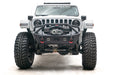 Fab Fours JL18-B4752-1 Stubby Bumper; w/Pre-Runner Guard; 2 Stage Matte Black Powder Coated; - Truck Part Superstore