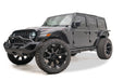 Fab Fours JL18-G1750-1 Rock Slider; 2 Stage Black Powder Coated; w/Tube; - Truck Part Superstore