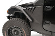 Fab Fours JL2006-1 Fender Flare; 2 Stage Black Powder Coated; Full Width Front; w/Base Fender; - Truck Part Superstore
