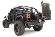 Fab Fours JL2070-B Spare Tire Carrier; Slant Back Tire Carrier; Bare; - Truck Part Superstore