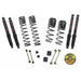 Skyjacker JL25BPBLT Suspension Lift Kit w/Shock 2-2.5 Inch Lift 18-19 Jeep Wrangler W/Frt. And Rear Dual Rate/Long Travel Series Coil Springs Extended Sway Bar End Links Grade 8 Mounting Hdwr Black MAX Shocks Skyjacker - Truck Part Superstore
