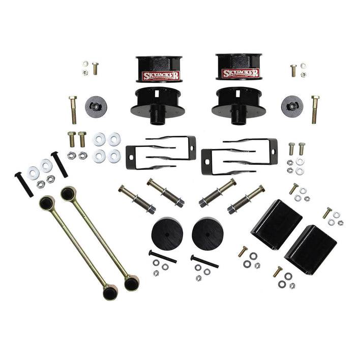 Skyjacker JL25MSB Long Travel Series Lift Kit 2.5 Inch Front/2 Inch Rear Includes Coil Spacers Bump Stop Extensions Shock Extension Brackets Extended Sway Bar Links 18-Pres Wrangler JL Skyjacker - Truck Part Superstore