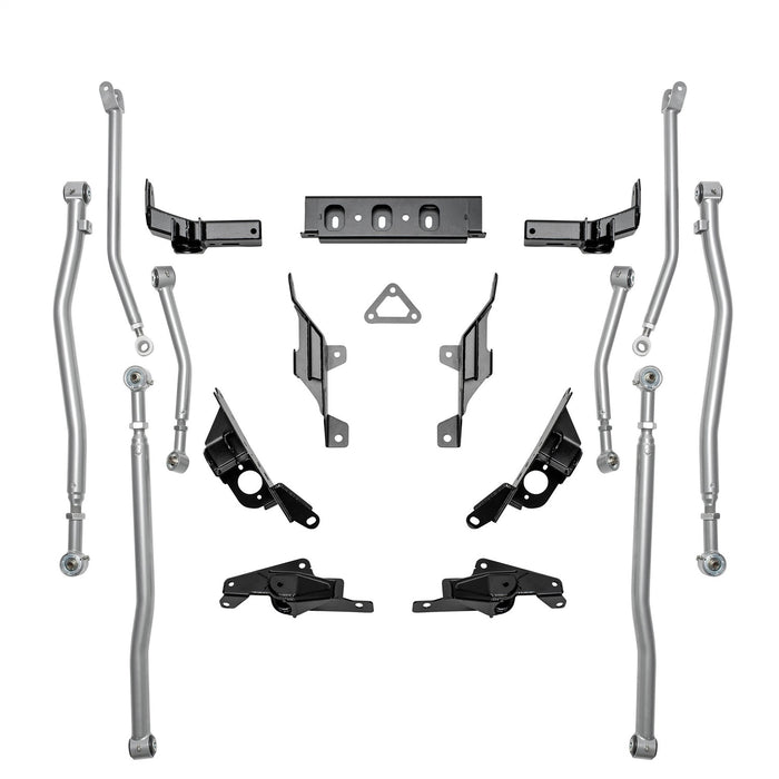 Rubicon Express JL4400 Extreme Duty Radius Long Arm Upgrade Kit; 4 Link Front/3 Link Rear; - Truck Part Superstore