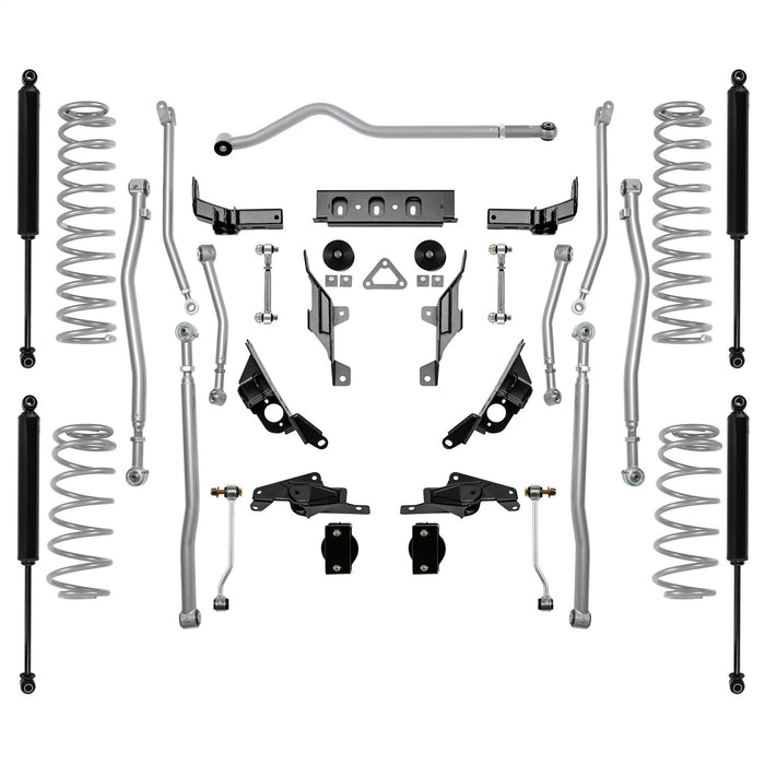 Rubicon Express JL4443T Extreme Duty 4-Link Long Arm System w/Shocks - Truck Part Superstore