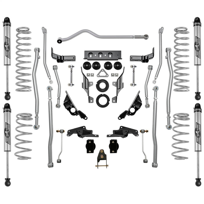Rubicon Express JL4444NR Extreme Duty 4-Link Long Arm System w/Shocks - Truck Part Superstore