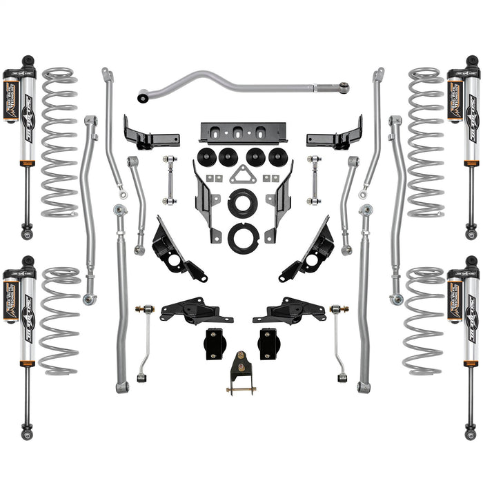 Rubicon Express JL4444PB Extreme Duty 4-Link Long Arm System - Truck Part Superstore
