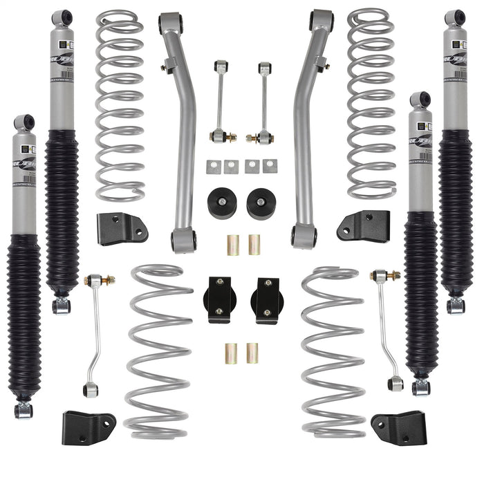 Rubicon Express JL7102M Standard Kit w/Shocks; 3.5/4.5 in. Lift; w/Monotube Shocks; - Truck Part Superstore