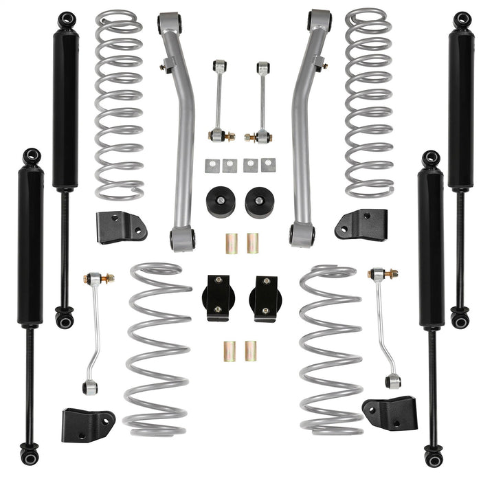 Rubicon Express JL7100T 2.5 Inch Super-Ride Lift Kit with Twin Tube Shocks 18-Current Jeep Wrangler JL 4 Door Rubicon Express - Truck Part Superstore