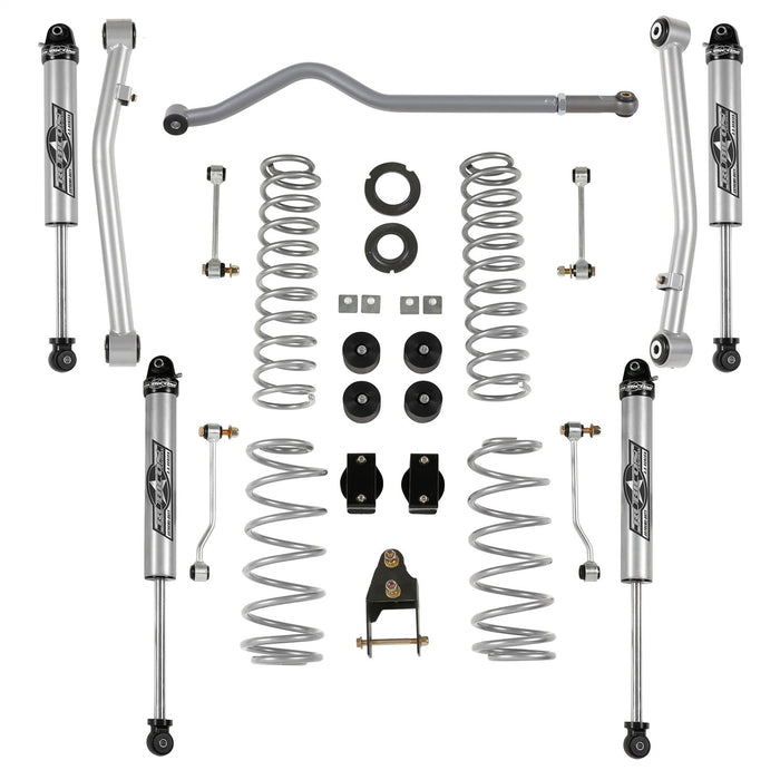 Rubicon Express JL7102NR 3.5-4.5 Inch Standard Coil Lift Kit with Non Reservoir Monotube Shocks 18-Current Jeep Wrangler JL 4 Door Rubicon Express - Truck Part Superstore
