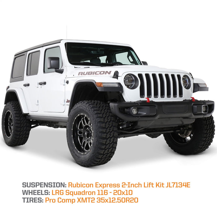 Rubicon Express JL7134E 2 Inch Economy Lift Kit with Shock Extensions Rubicon Express - Truck Part Superstore