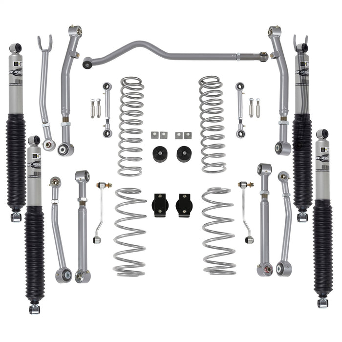 Rubicon Express JL7140M Super-Flex Suspension Lift Kit w/Shocks; 1.5/2.5 in. Lift; w/Monotube Shocks; - Truck Part Superstore