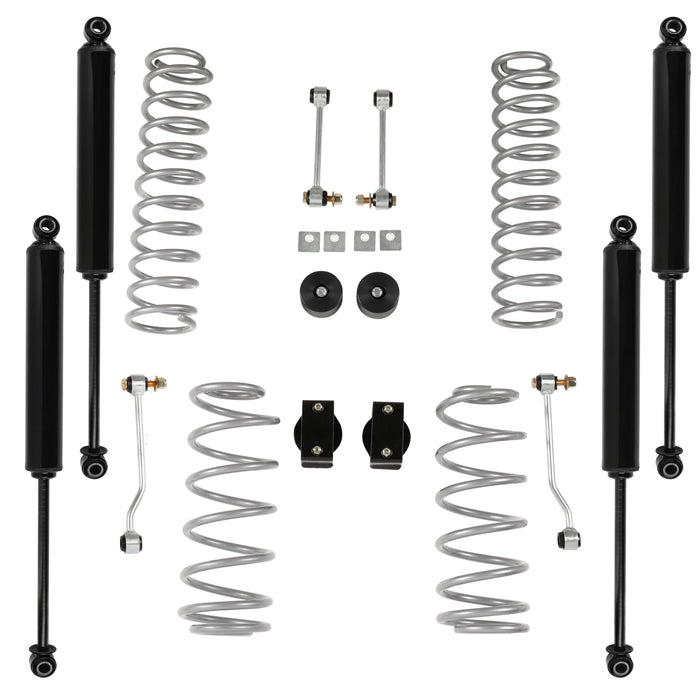 Rubicon Express JL7141T 2.5 Inch Standard Lift Kit with Twin Tube Shocks 18-Current Jeep Wrangler JL 4 Door Rubicon Express - Truck Part Superstore