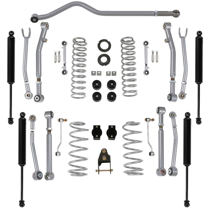 Rubicon Express JL7147T 3.5 Inch/4.5 Inch Super-Flex Suspension Lift Kit with Twin Tube Shocks Jeep JL Rubicon Express - Truck Part Superstore