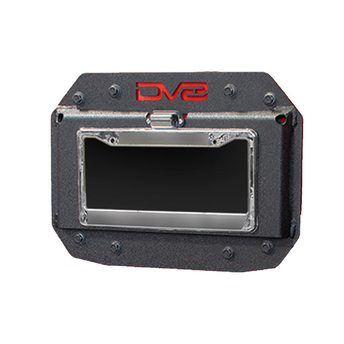 DV8 Offroad JLTS-01 Spare Tire Delete Kit; 3/16 in. Steel Plate; Textured Black; - Truck Part Superstore
